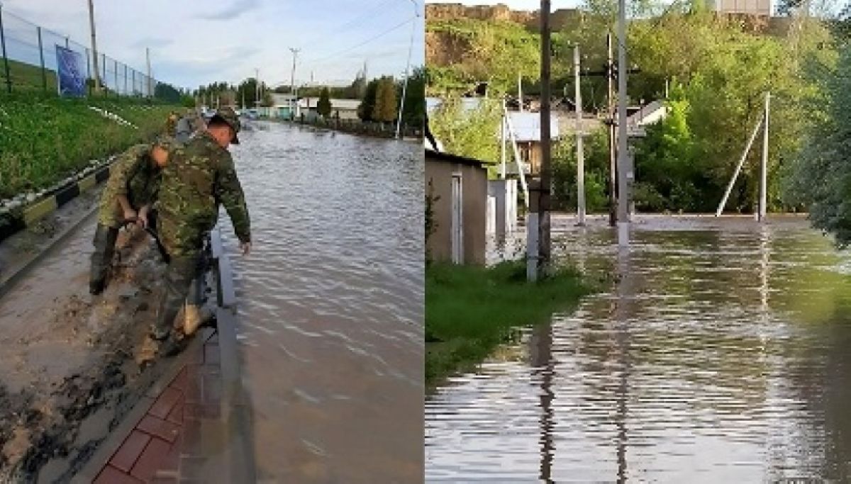 Түркістан облысындағы сел: 522 үйдің ауласын су шайып, 258 адам эвакуацияланды