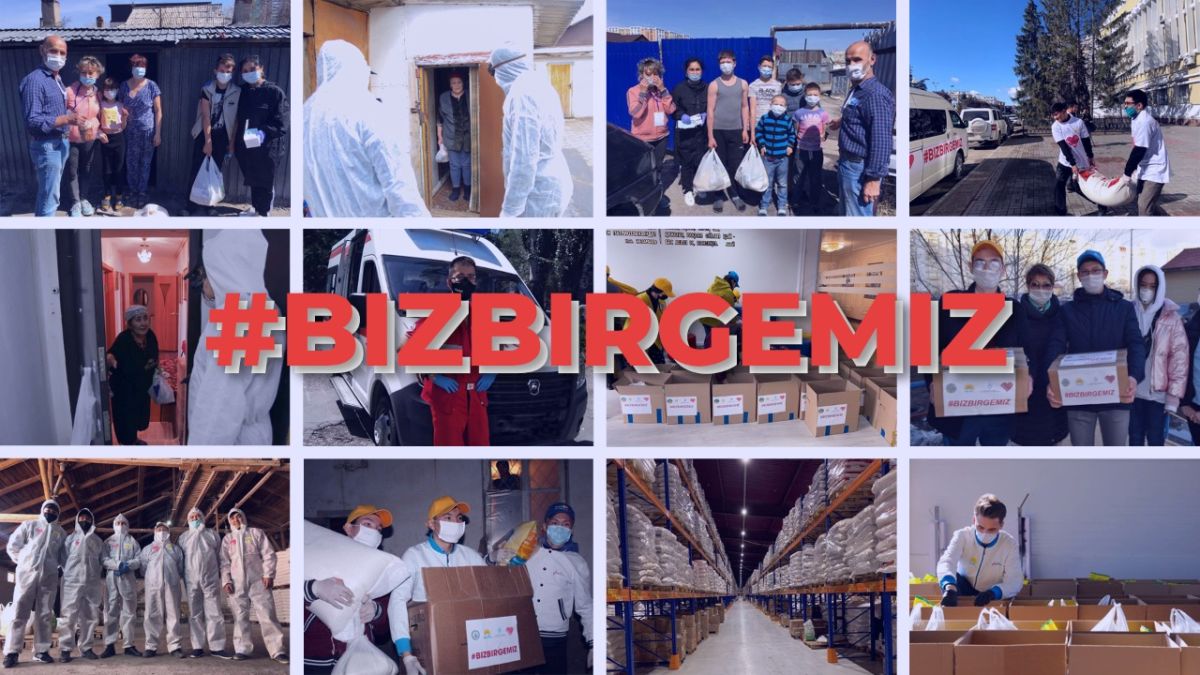 Nur Otan Президенттің іс-шараларын қолдай отырып, #BizBirgemiz акциясын жалғастырады