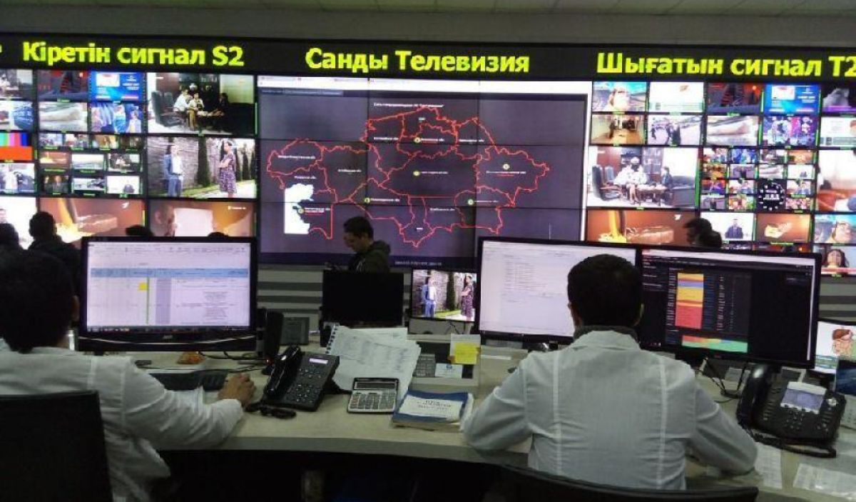 Телеарна, радиолар хабар таратуды уақытша тоқтатады