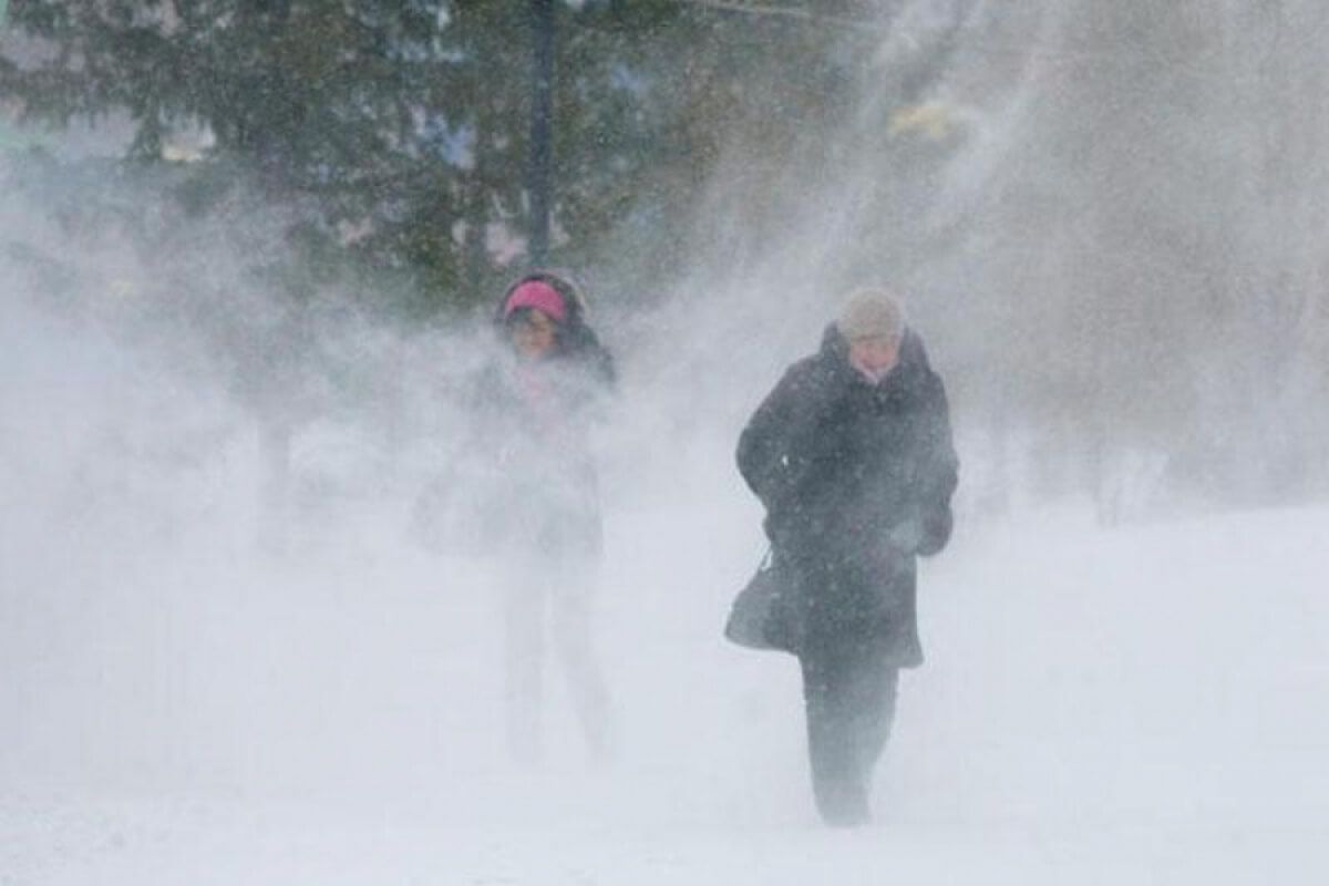 -25 градус аяз, бұрқасын: 10 өңірде ескерту жарияланды