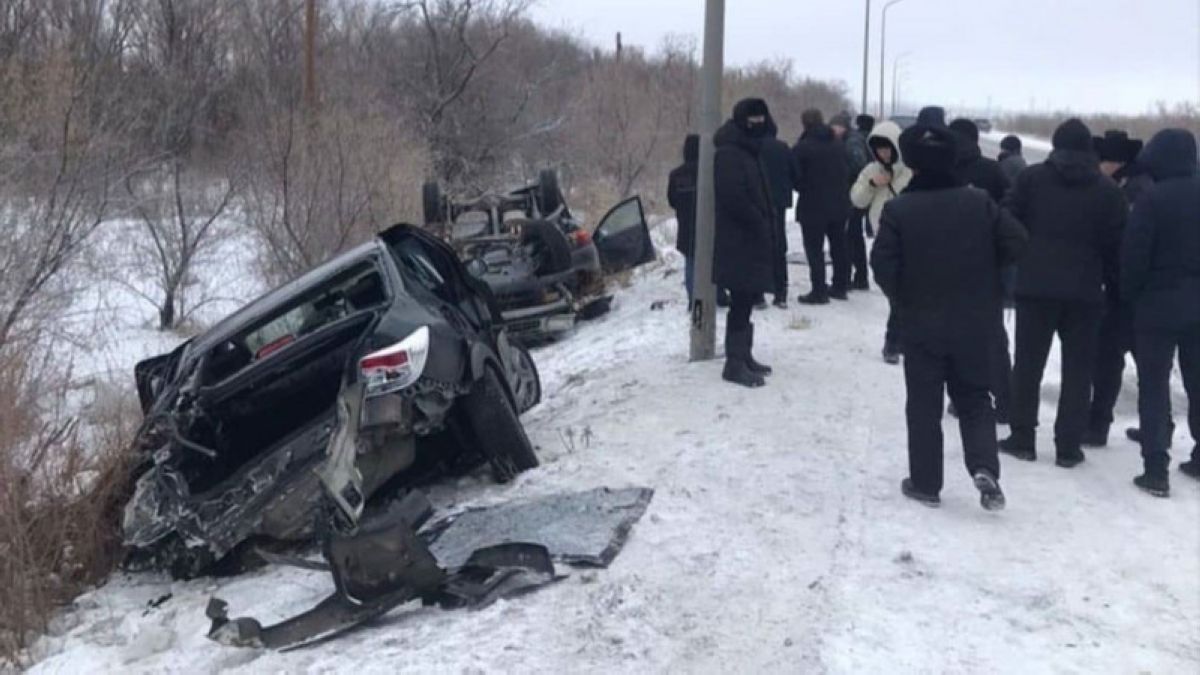 Қарағанды тас жолында төрт автокөліктің қатысуымен жол апаты орын алды