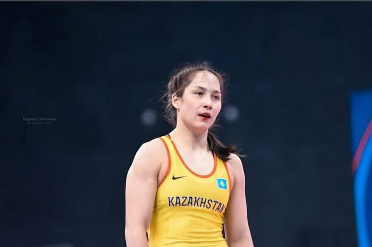 Мадина Бақбергенова әйелдер күресінен Азия чемпионатының жеңімпазы атанды