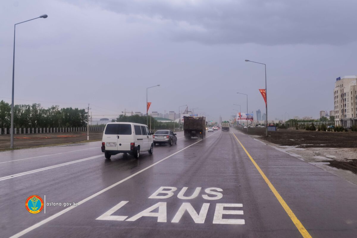 Bus Lane: астанада 26 жол учаскесіне өзгеріс енгізілді