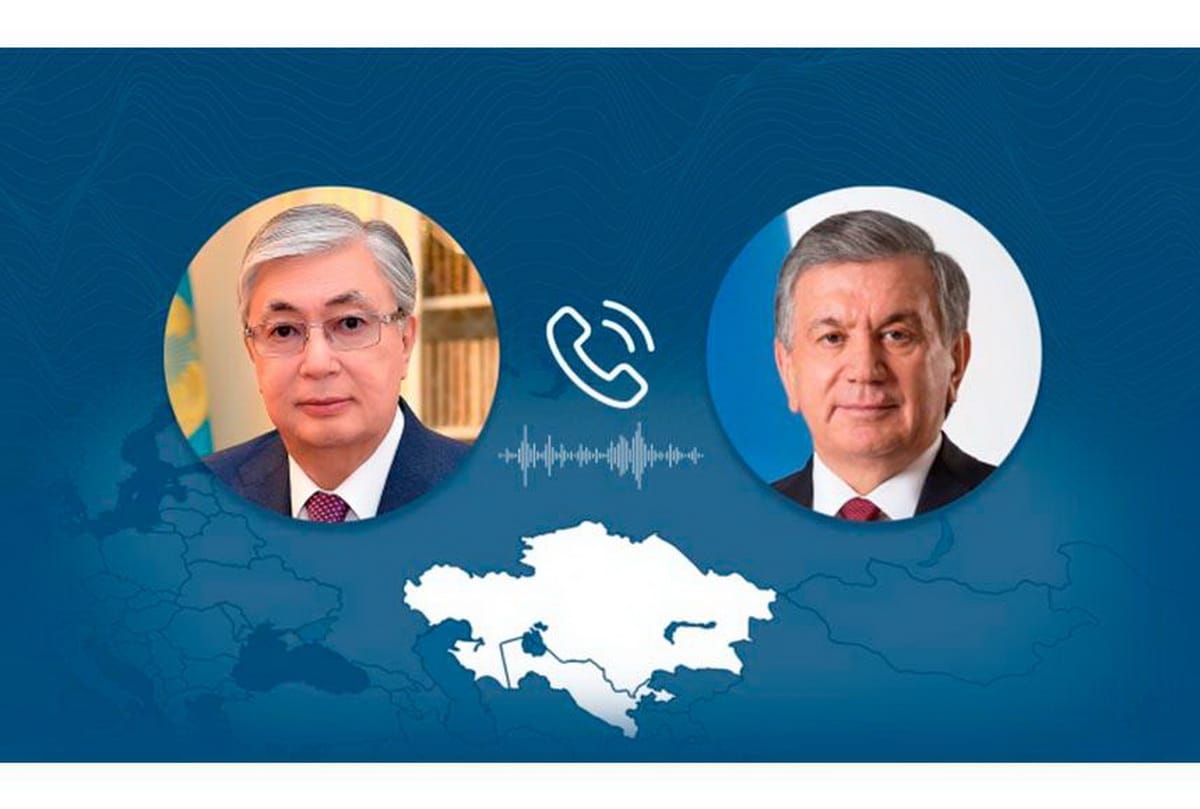 Тоқаев Өзбекстан президентімен Қарақалпақстандағы ахуалды талқылады