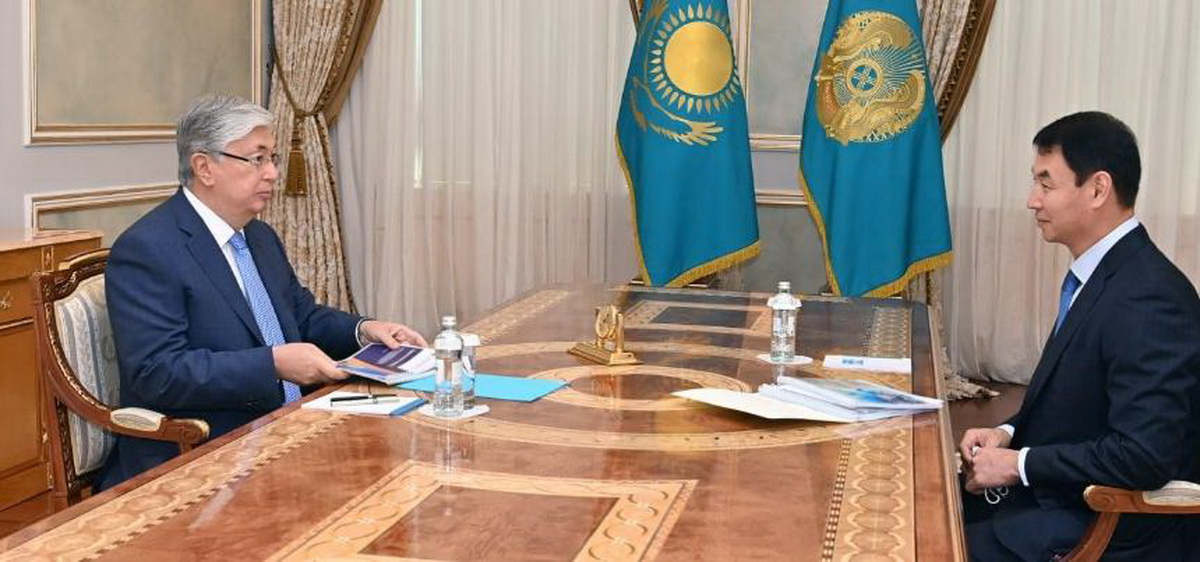 Президент Түркістан облысының әкімі Дархан Сатыбалдыны қабылдады