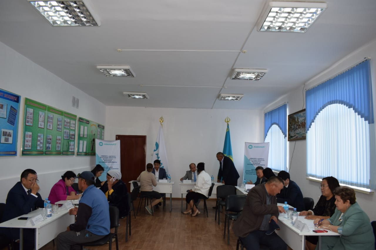 «AMANAT»-тың мобильді қоғамдық қабылдаулары Батыс Қазақстан және Қызылорда облыстарына жолға шықты