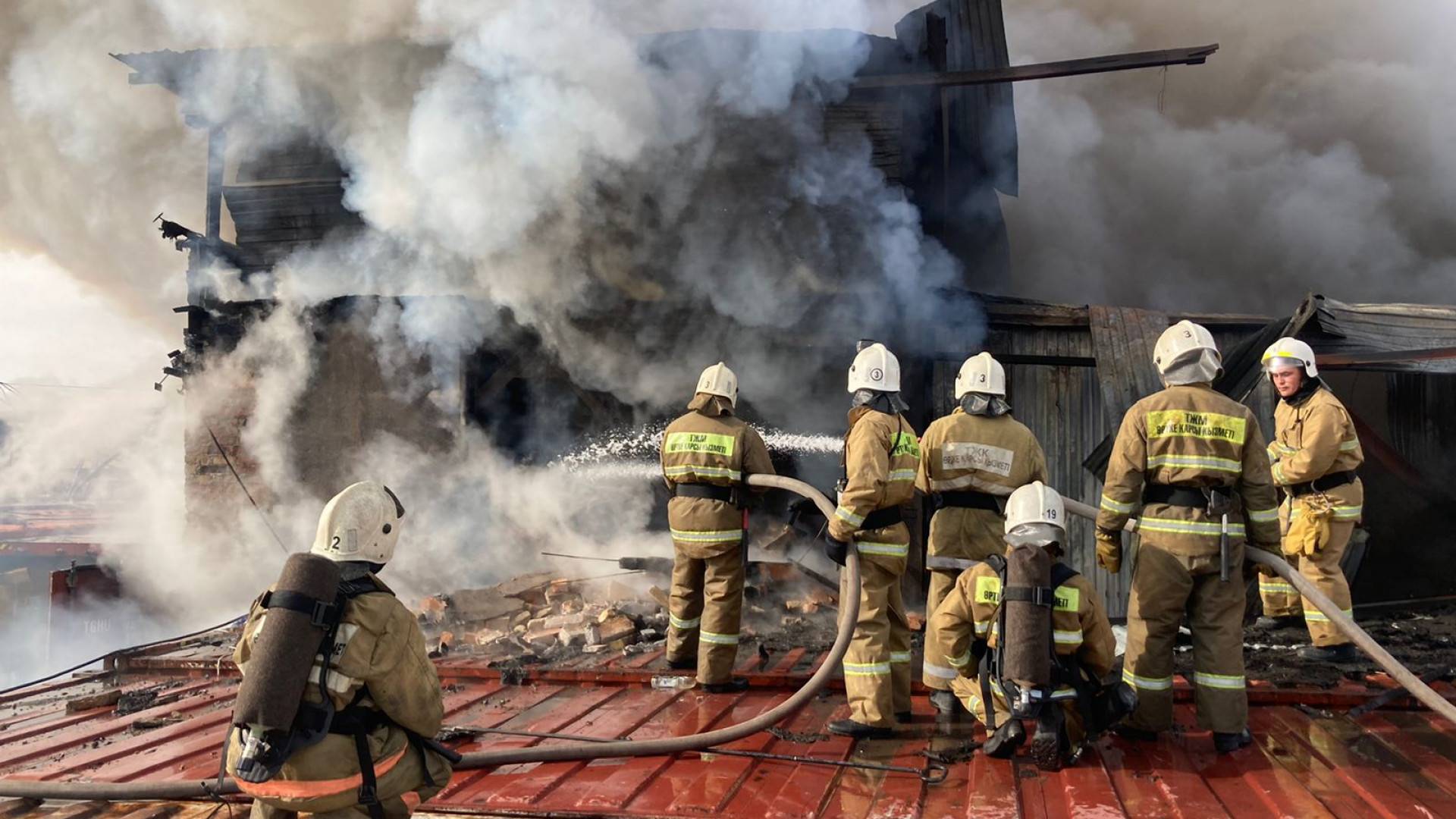 Алматы облысында дәмханалардың бірінде өрт болды