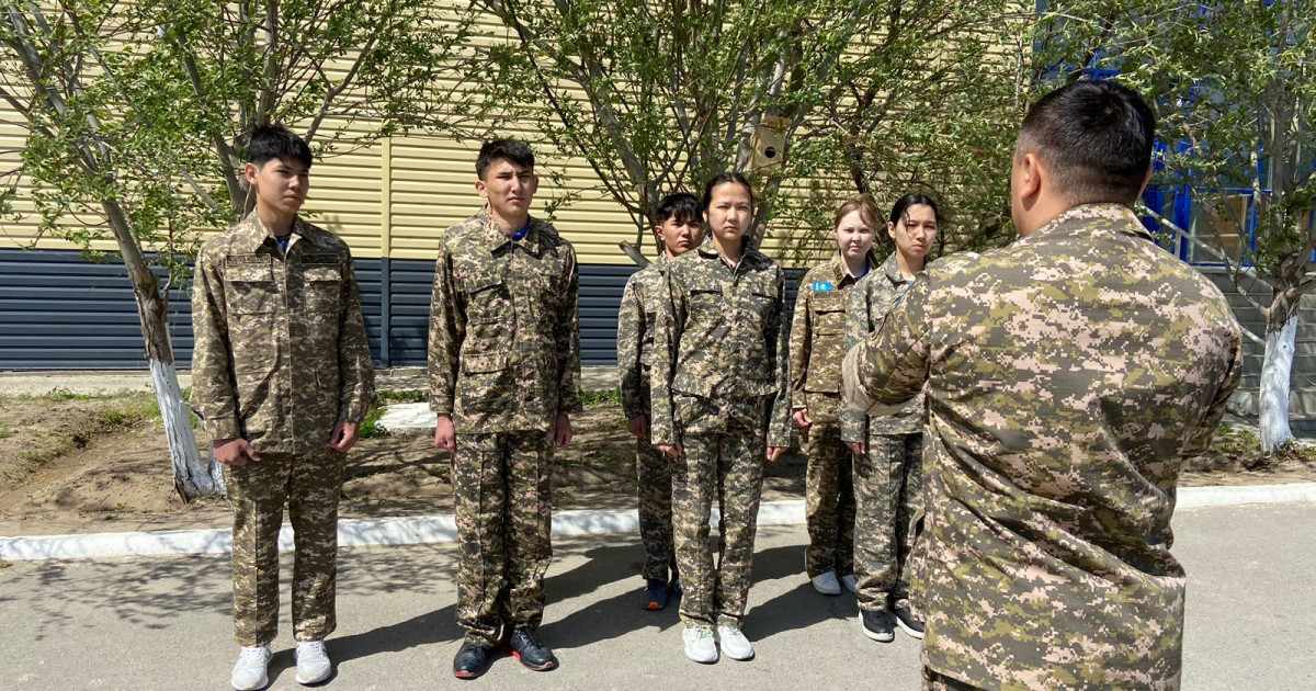 Қызылордада оқушылар арасында әскери-патриоттық сайыс өтті