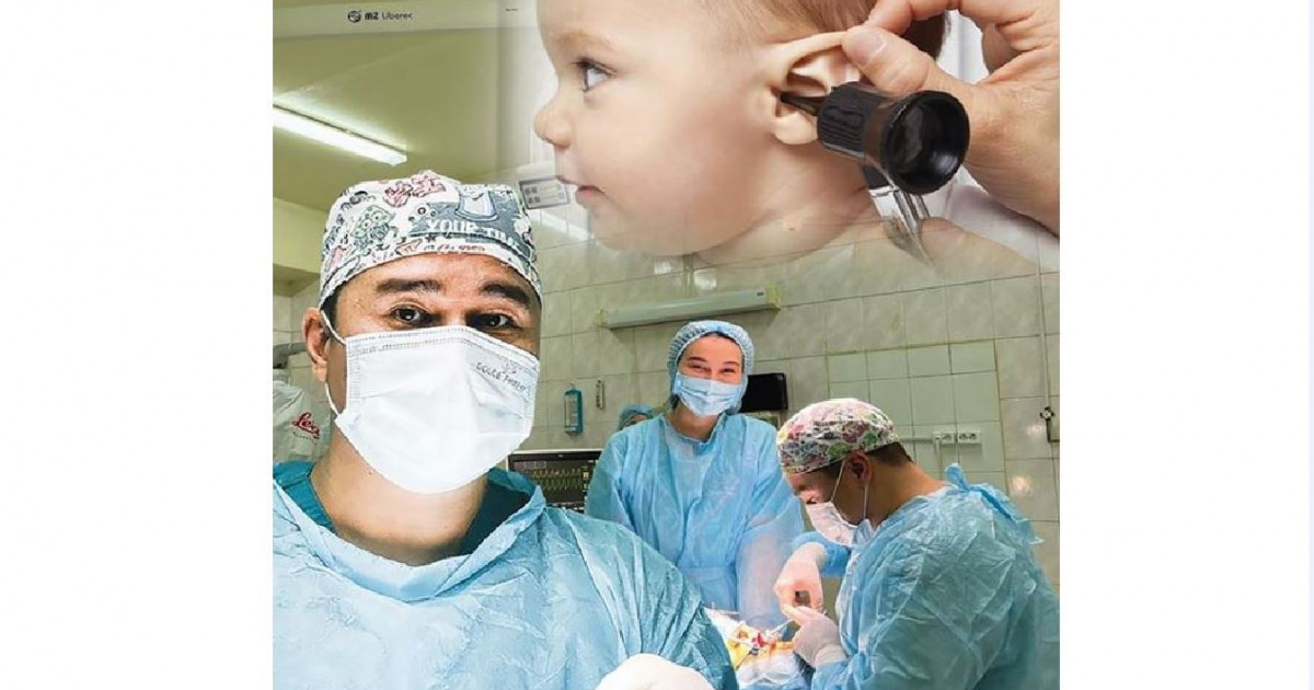 Құлақсыз балаларды құтқарған хирург