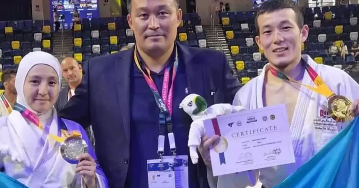 Жеңіс Нұрлыбаев джиу-джитсудан екінші мәрте әлем чемпионы атанды
