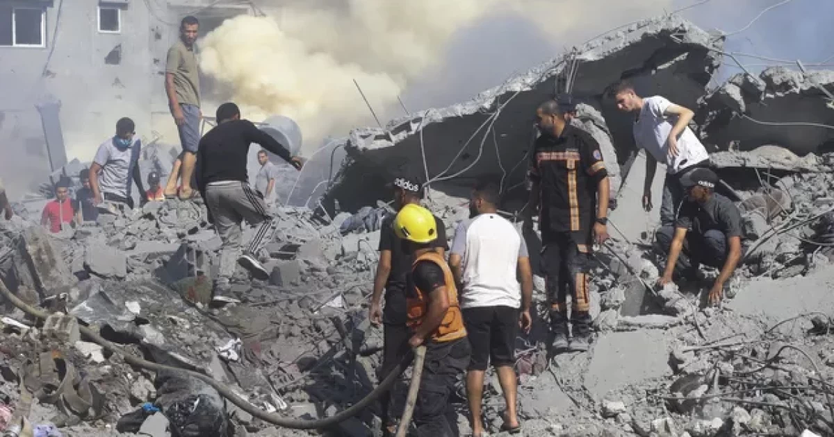Газа секторында қаза тапқандар саны 7 мыңнан асты