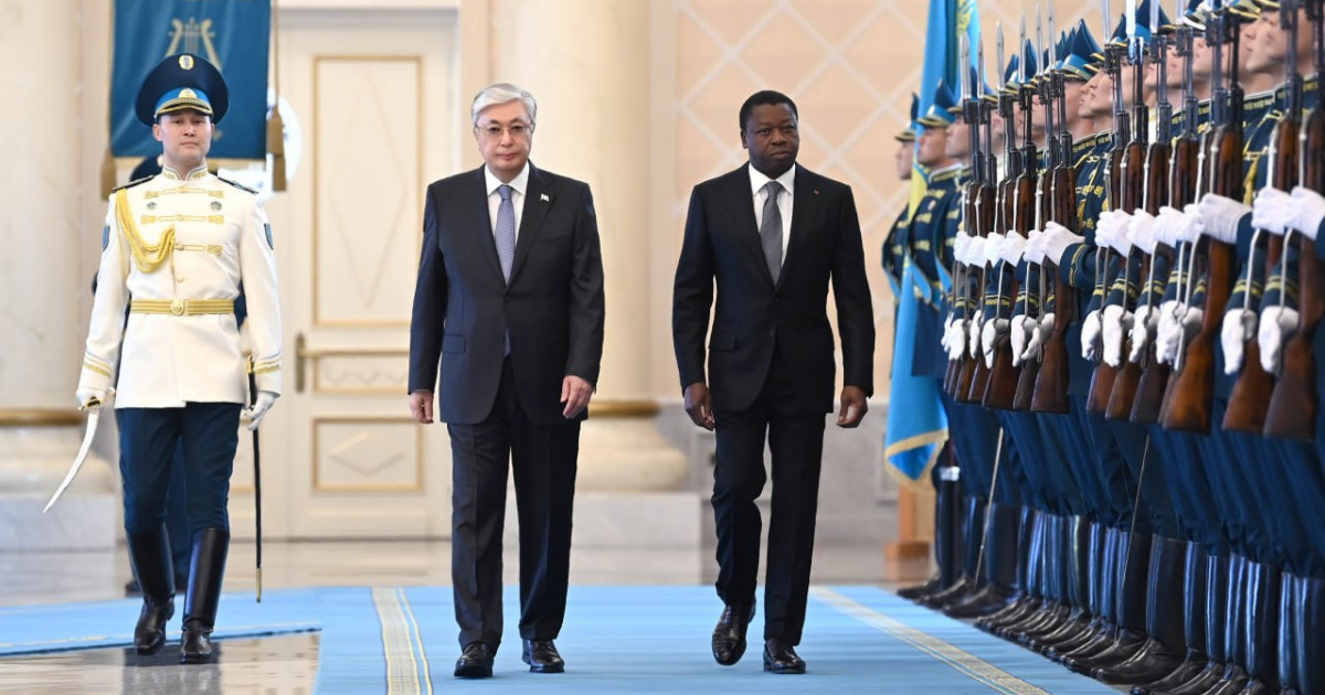 Тоқаев Того Республикасының басшысын Ақордада қарсы алды