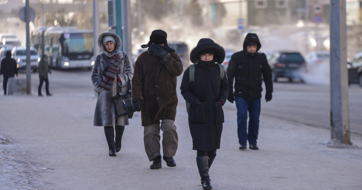 -42 градус аяз: 7-9 желтоқсанға ауа райы болжамы жарияланды