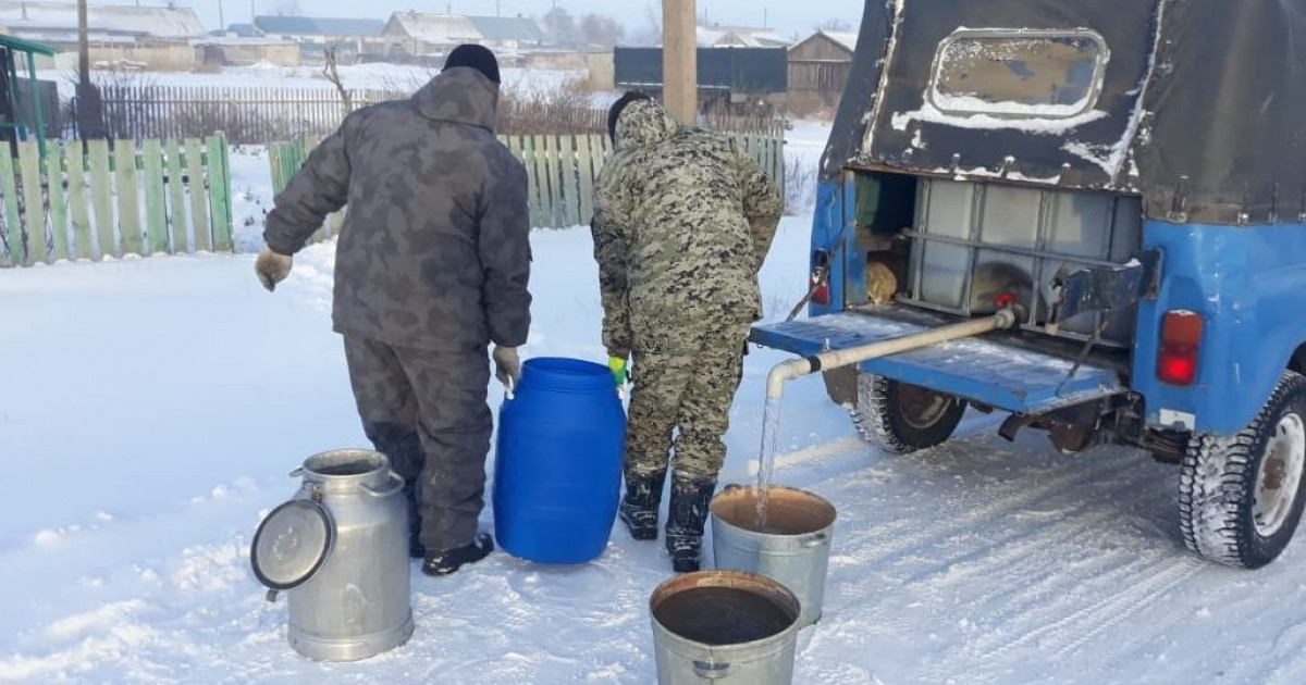 Егіндікөлде ел жатыр ауызсудан тарыққан