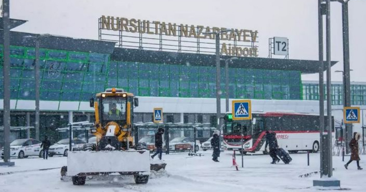 Астана әуежайында 12 рейс кешікті