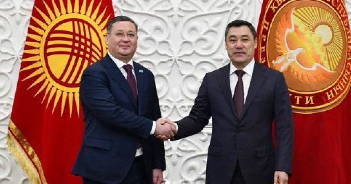 Қазақстан Сыртқы істер министрі Қырғызстан президентімен кездесті