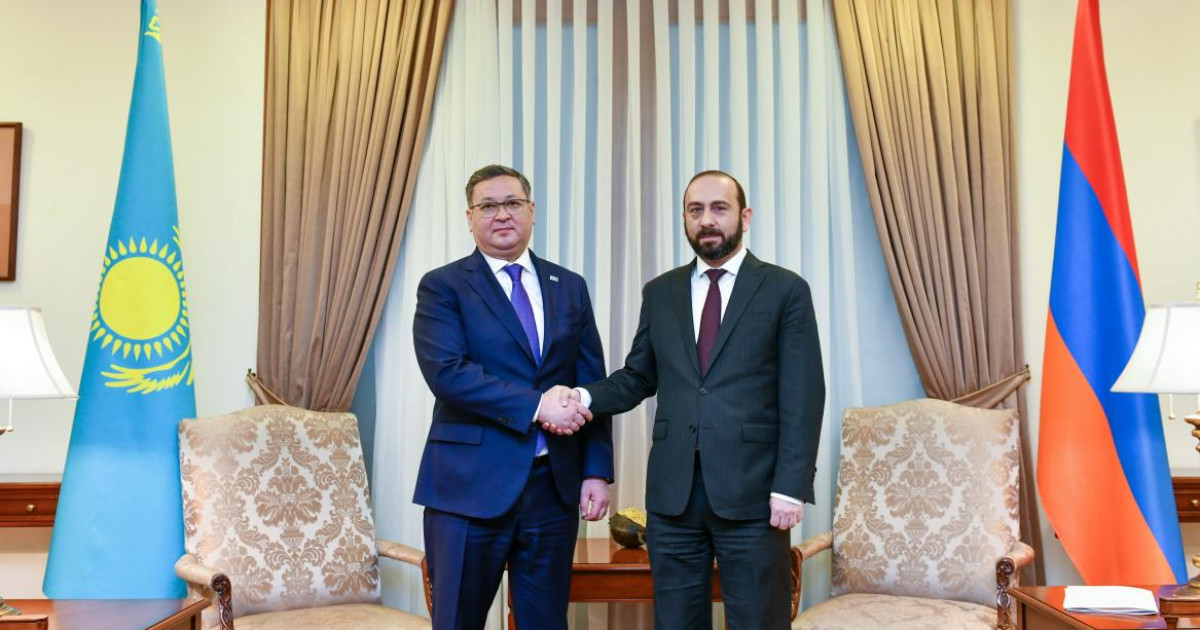 Қазақстанның Сыртқы істер министрі жұмыс сапарымен Арменияға барды
