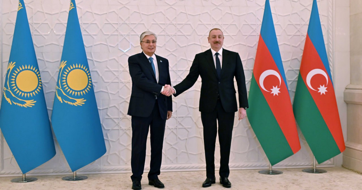 Мемлекет басшысы Әзербайжан президентімен келіссөз жүргізді