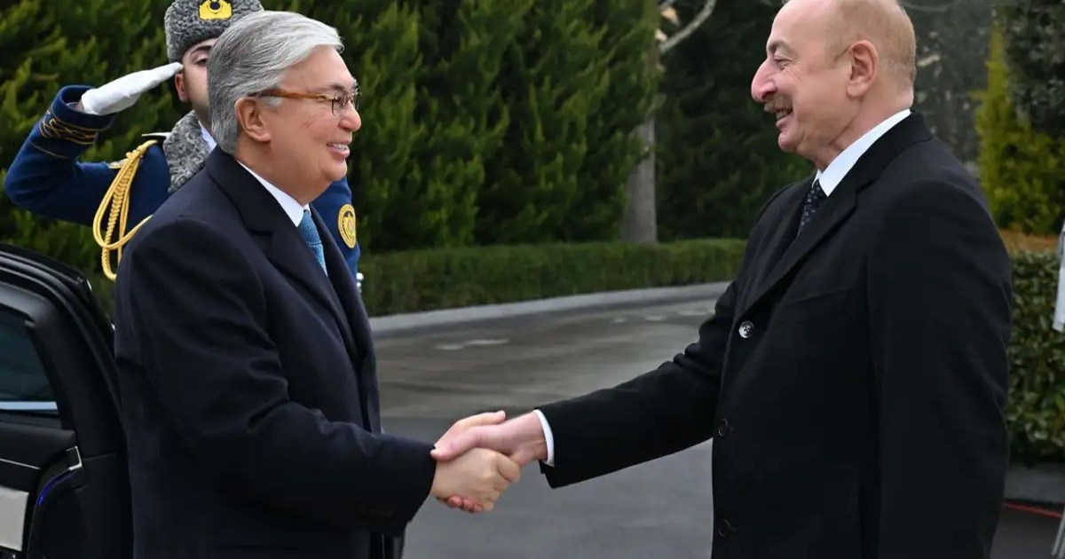 Тоқаев Әзербайжан президентінің «Загульба» резиденциясына барды