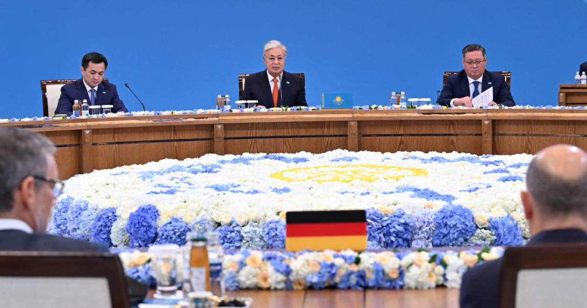 «Орталық Азия – Германия» форматындағы көпжақты ынтымақтастық тарихында жаңа кезең басталады – Тоқаев
