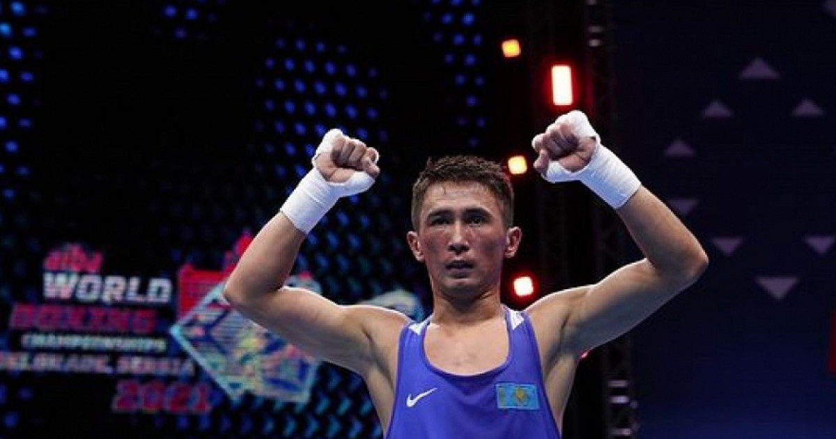 Махмұд Сабырхан қырғыз боксшысын нокаутпен жеңді (видео)