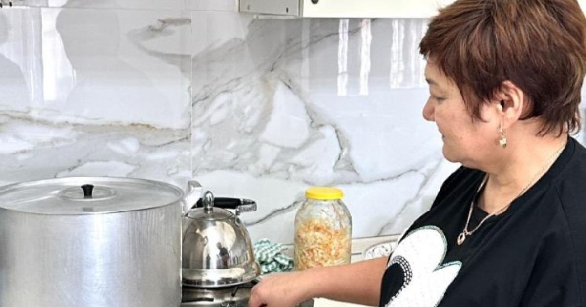 Астанада тағы бір елді мекен газға қосылды