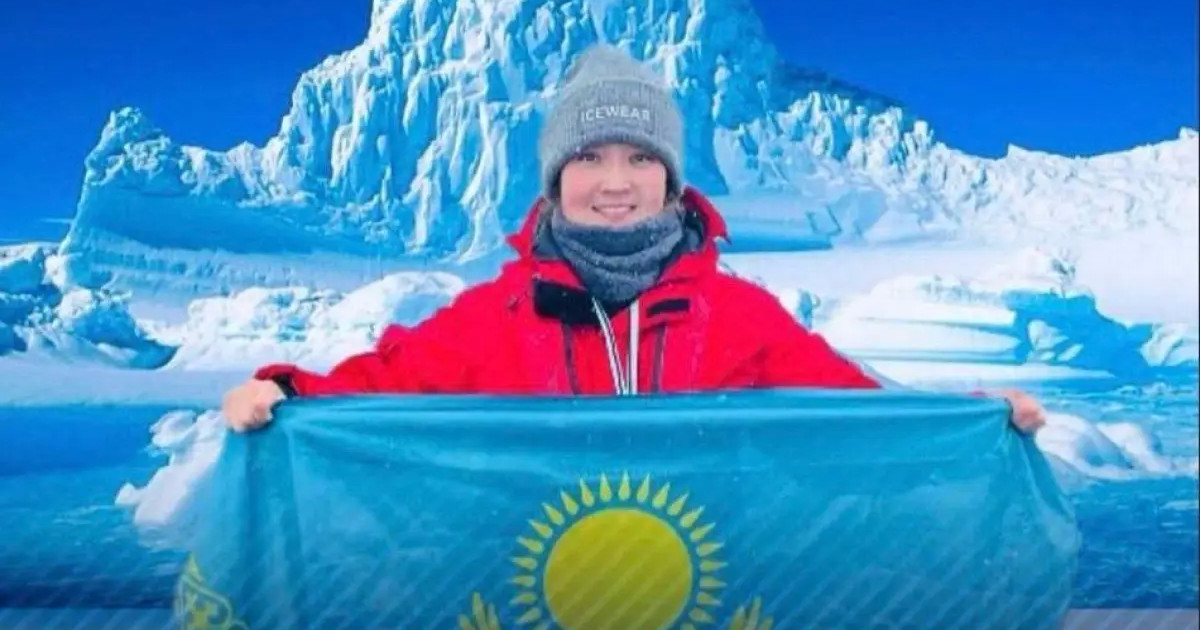Қазақ қызы ТМД мемлекеттері арасында алғаш болып Антарктиданы жүзіп өтті