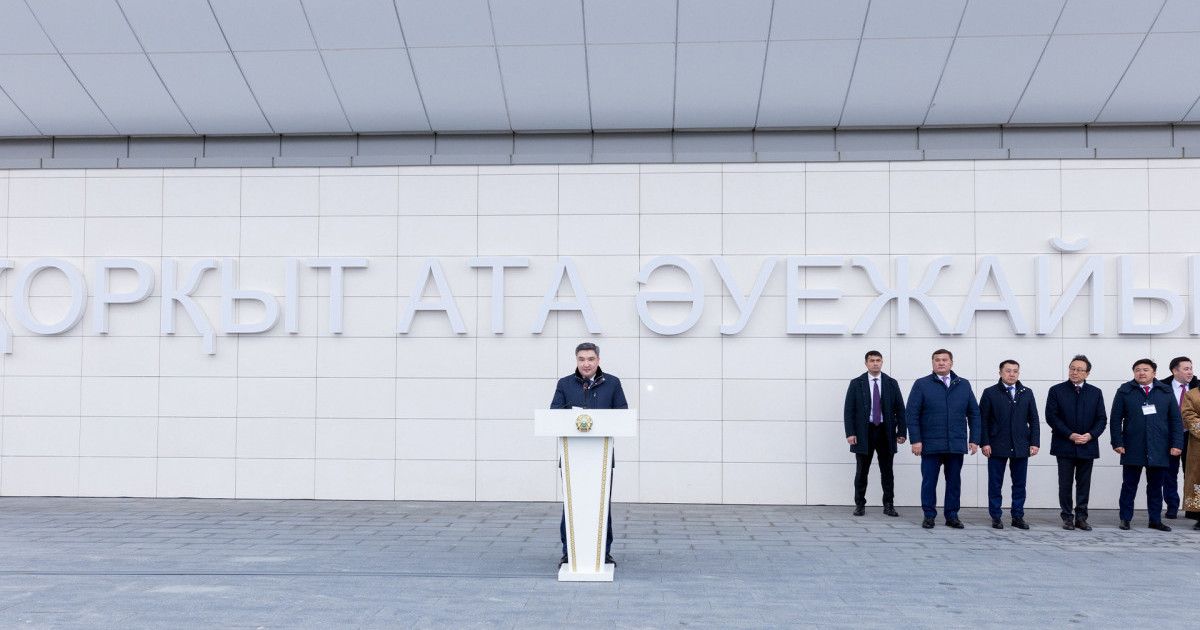 Қызылордада «Қорқыт Ата» әуежайының жаңа терминалы ашылды