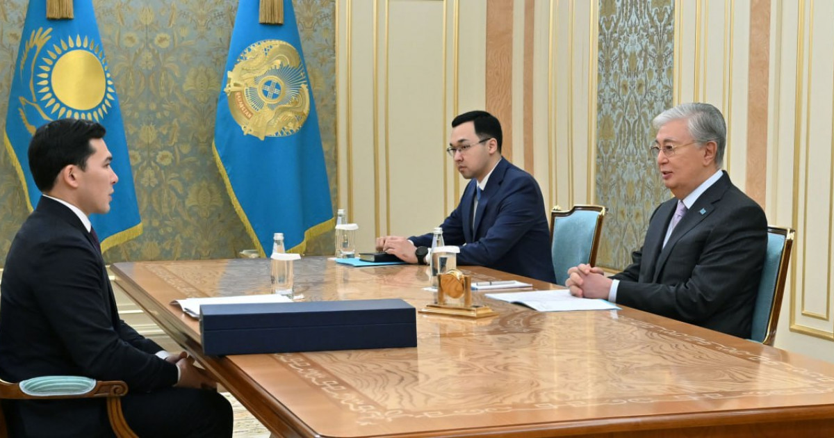 Президент Туризм және спорт министрі Ербол Мырзабосыновты қабылдады