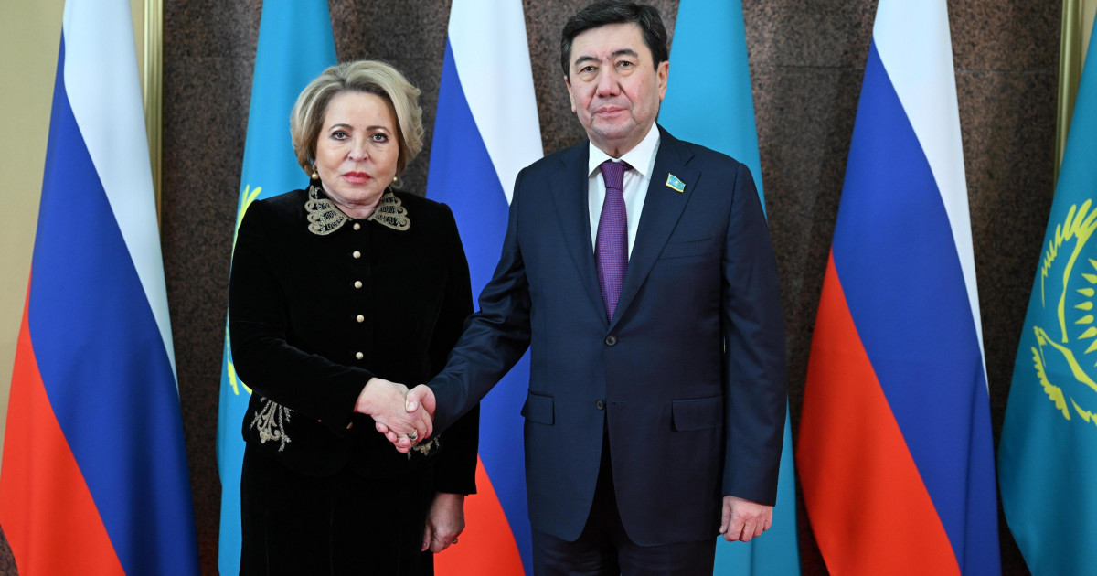 Ерлан Қошанов Ресей Федералдық жиналысы Федерация кеңесінің төрайымымен кездесті