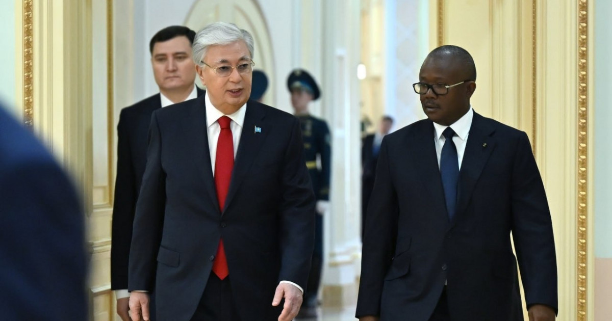 Қазақстан мен Гвинея-Бисау президенттері кеңейтілген құрамда келіссөз жүргізді