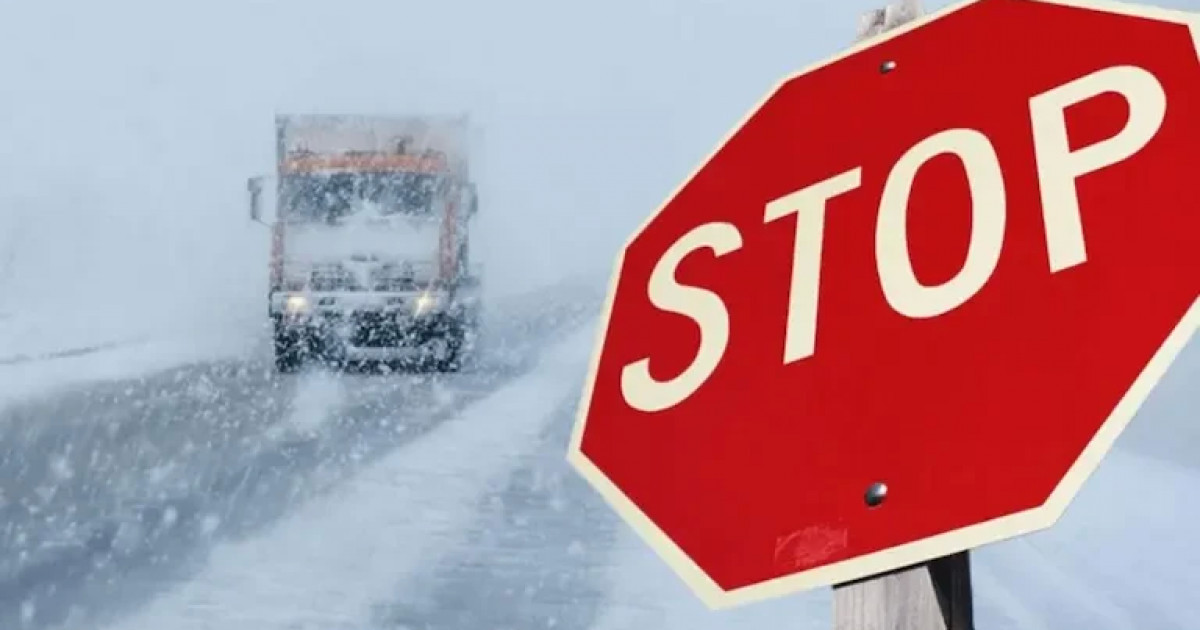 Қостанай облысында жол қозғалысы шектелді