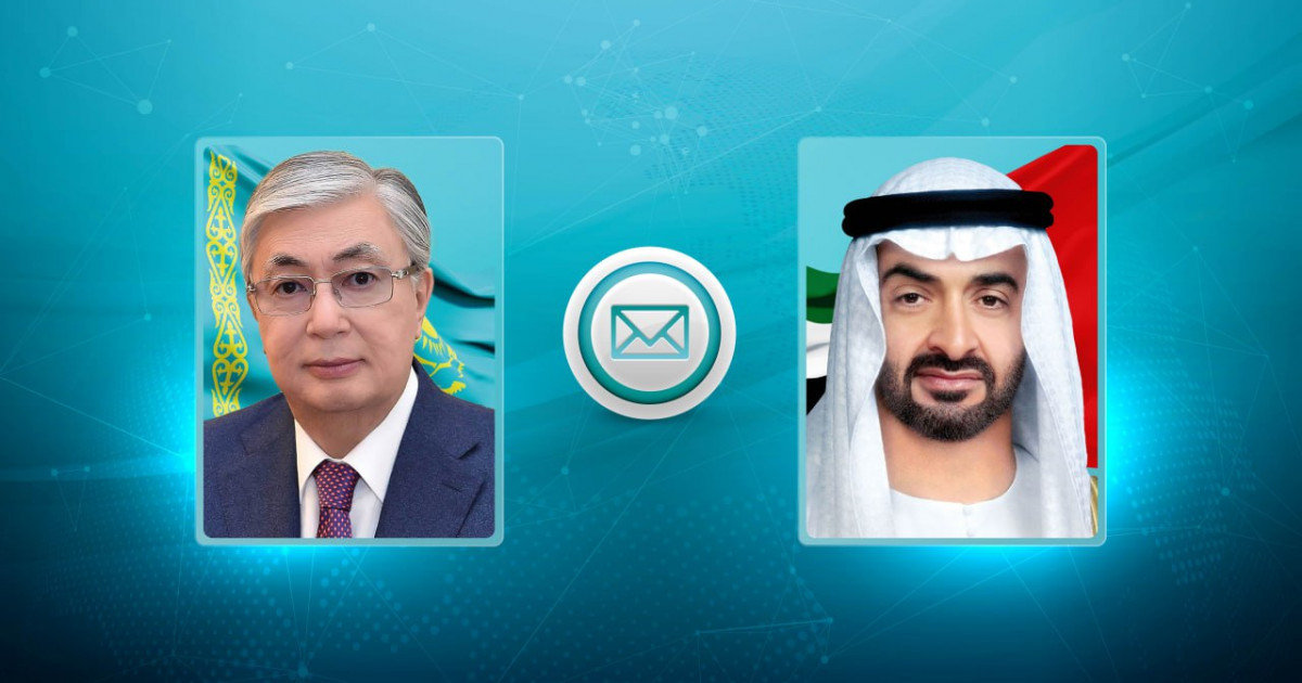 Мемлекет басшысы БАӘ президентіне құттықтау жеделхатын жолдады