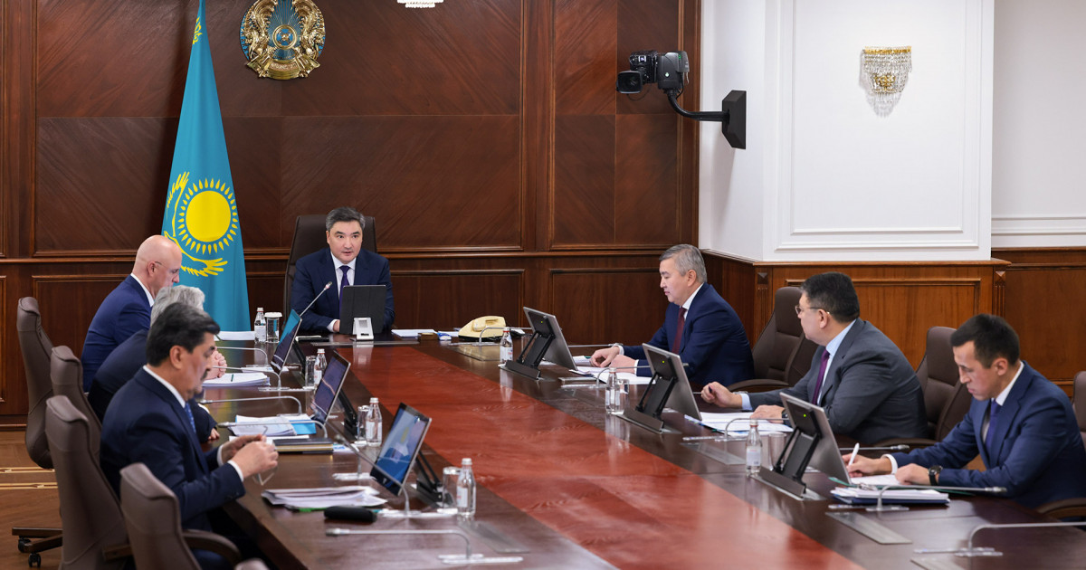 Олжас Бектенов министрліктер мен әкімдіктерге бірнеше нақты тапсырма берді
