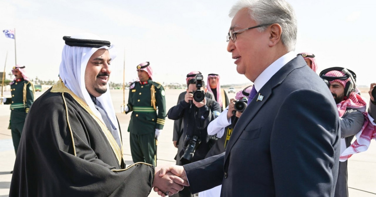 Президент One Water саммитіне қатысу үшін Сауд Арабиясына барды