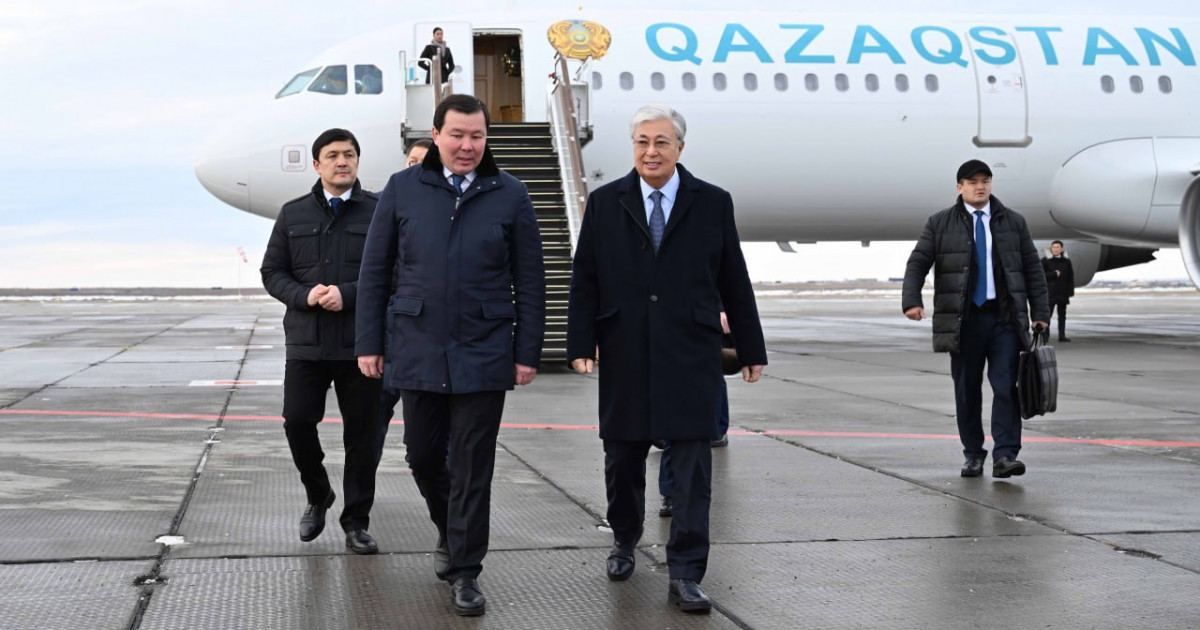 Тоқаев Ақтөбе облысына барды