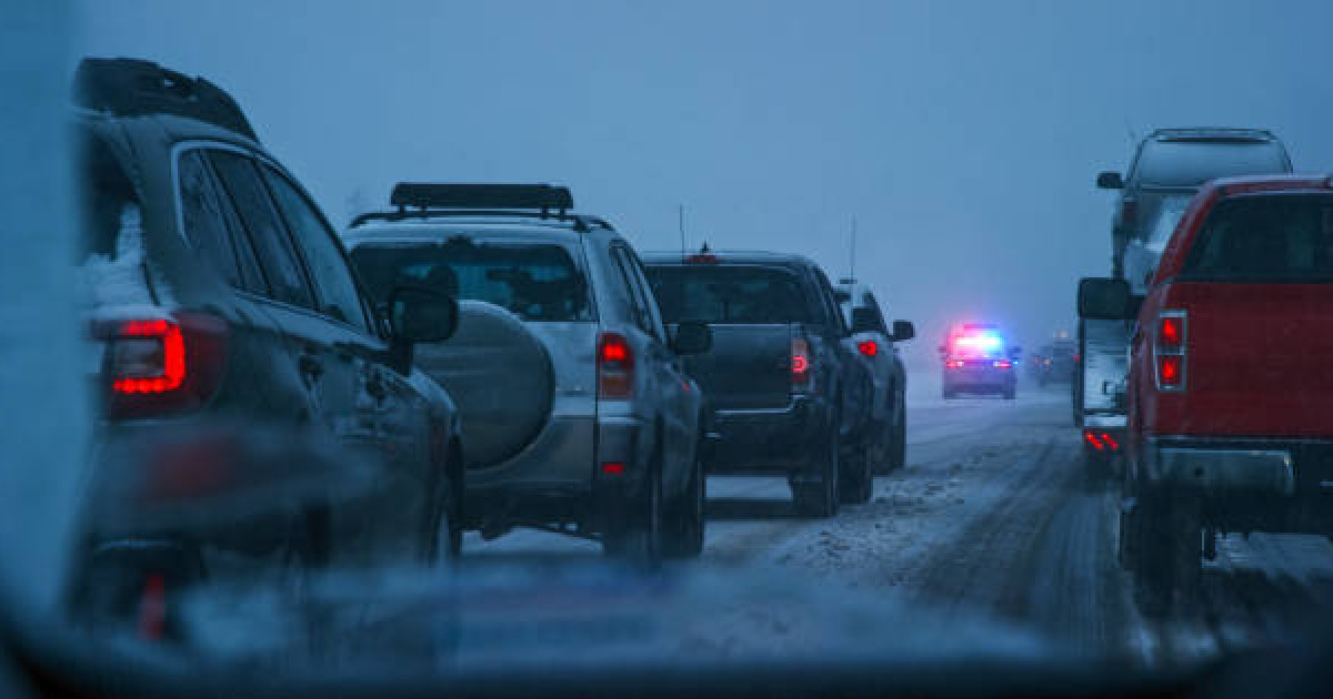Ауа райы бұзылып, Ақмола облысында жол жабылды