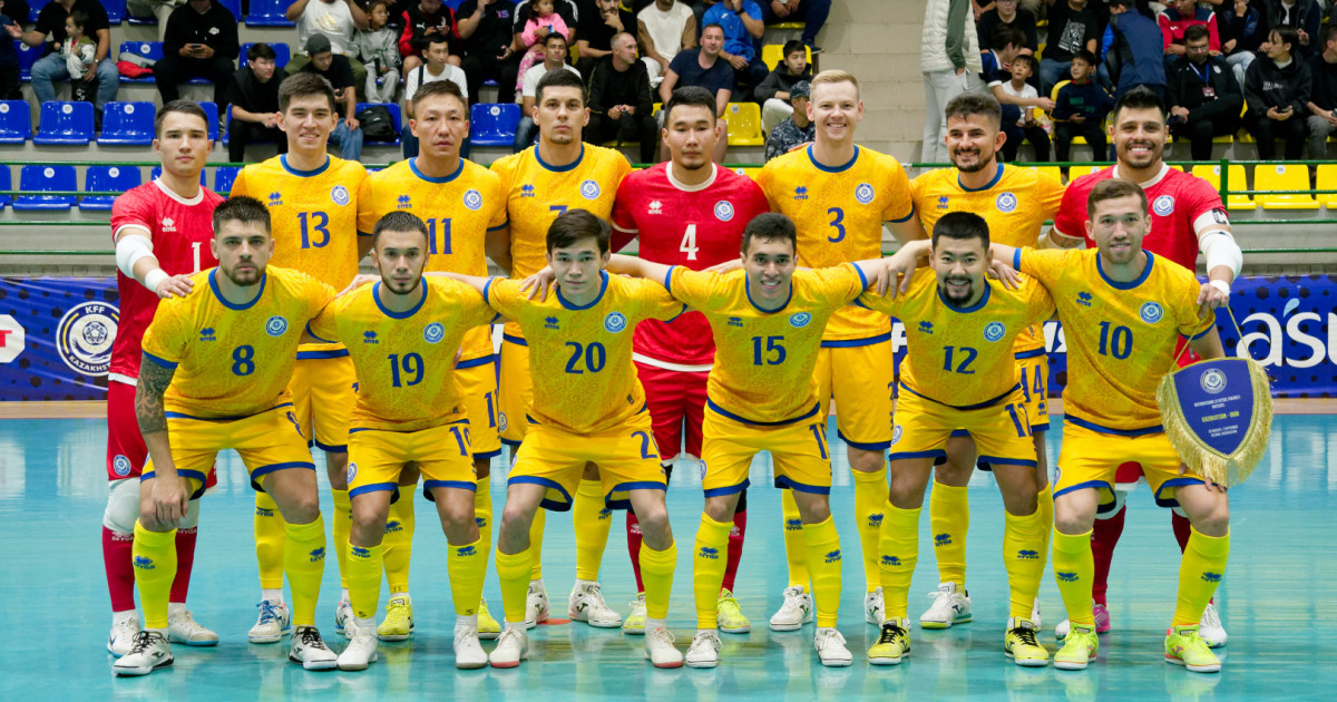 Футзал: ҚФФ Данияға қарсы ойында өнер көрсететін ойыншылар тізімін жариялады