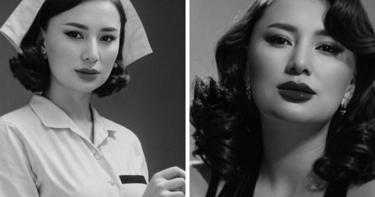 Мәдина Сәдуақасова жасанды интеллектпен жасалған жаңа образын көрсетті