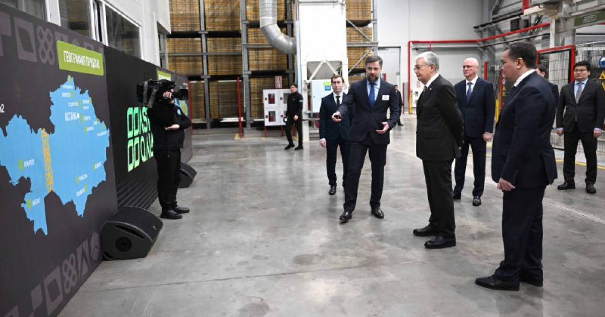 Мемлекет басшысы құрылыс индустриясы нысандарымен танысты