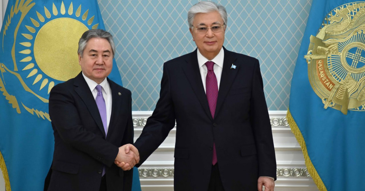 Мемлекет басшысы Қырғызстанның Сыртқы істер министрін қабылдады