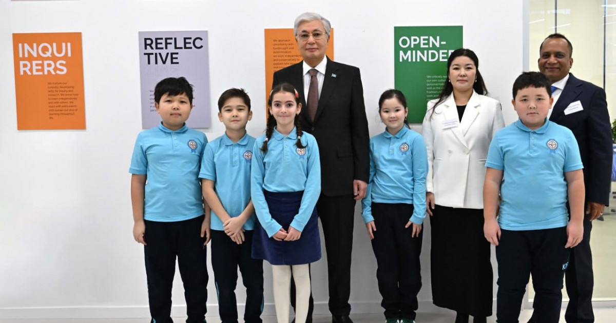 Мемлекет басшысы KIS Astana халықаралық мектебін аралады
