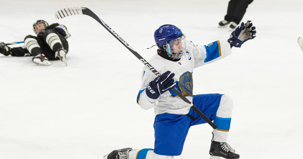 Шайбалы хоккейден Қазақстан әйелдер құрамасы әлем чемпионатында ірі есеппен жеңіске жетті