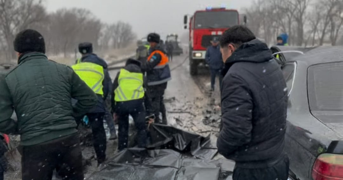 Алматы облысында жантүршігерлік жол апатынан 4 адам қаза тапты