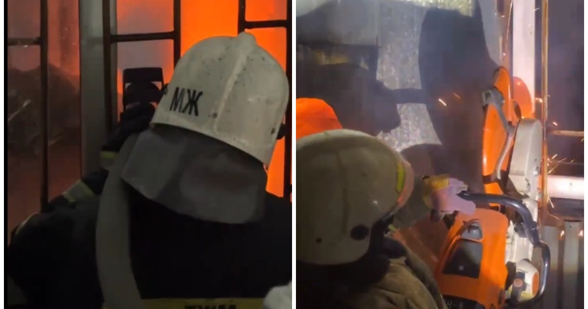 Алматыда Рысқұлов даңғылындағы базар аумағында қойма өртенді