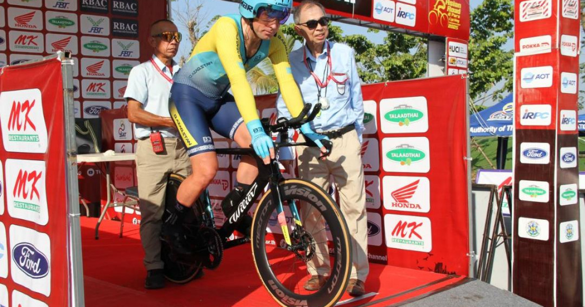 Қазақстандық велошабандоз Азия чемпионатында жеңіс тұғырынан көрінді