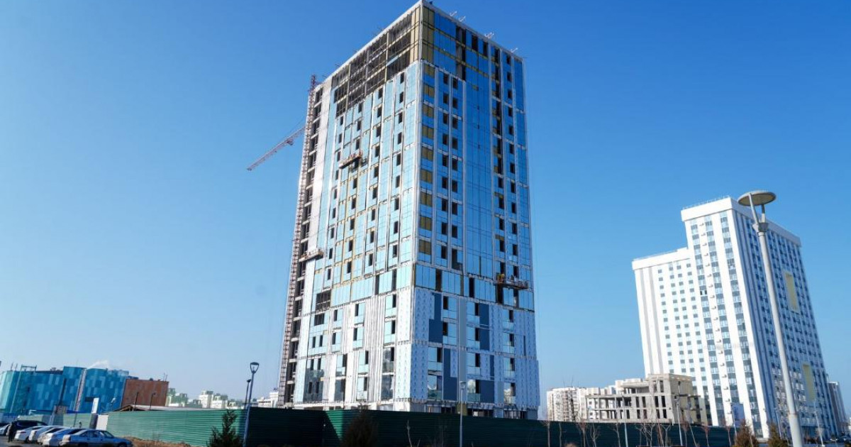 Түркістанда Қазақ-Корей университетінің ғимараты салынып жатыр