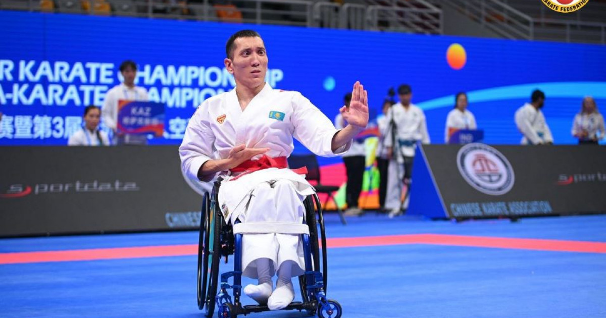 Дидар Мұхамеджанов, паракаратэден спорт шебері: Мен үшін жеңіліс – тоқтау емес,  жаңа бастама