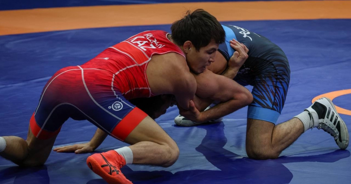 Еркін күрестен Азия чемпионаты: Рахат Қалжан қола медаль иеленді