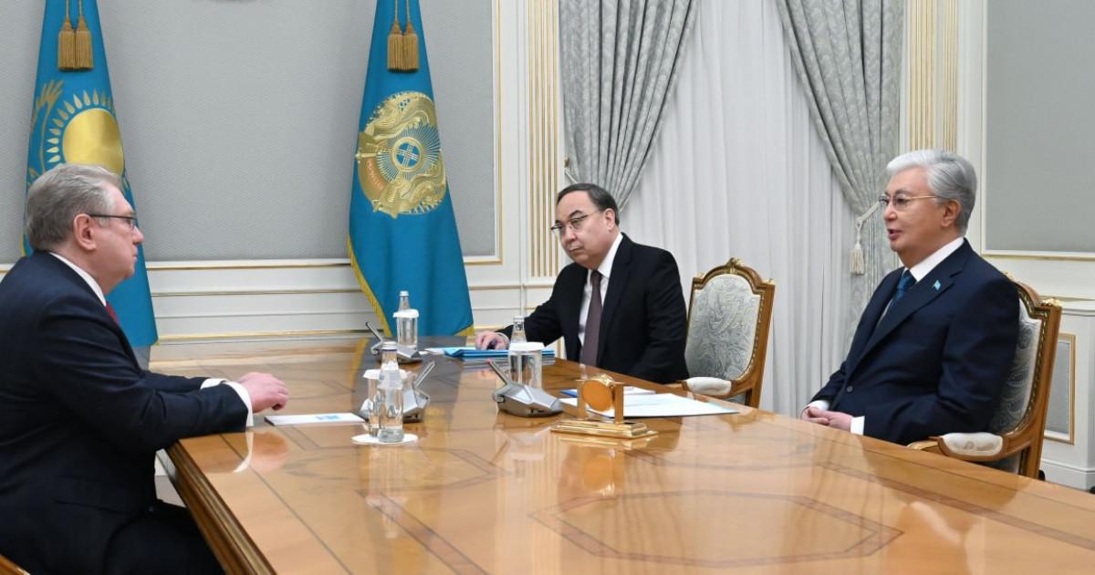 Қасым-Жомарт Тоқаев Дипломатия институтының директоры Алексей Волковты қабылдады